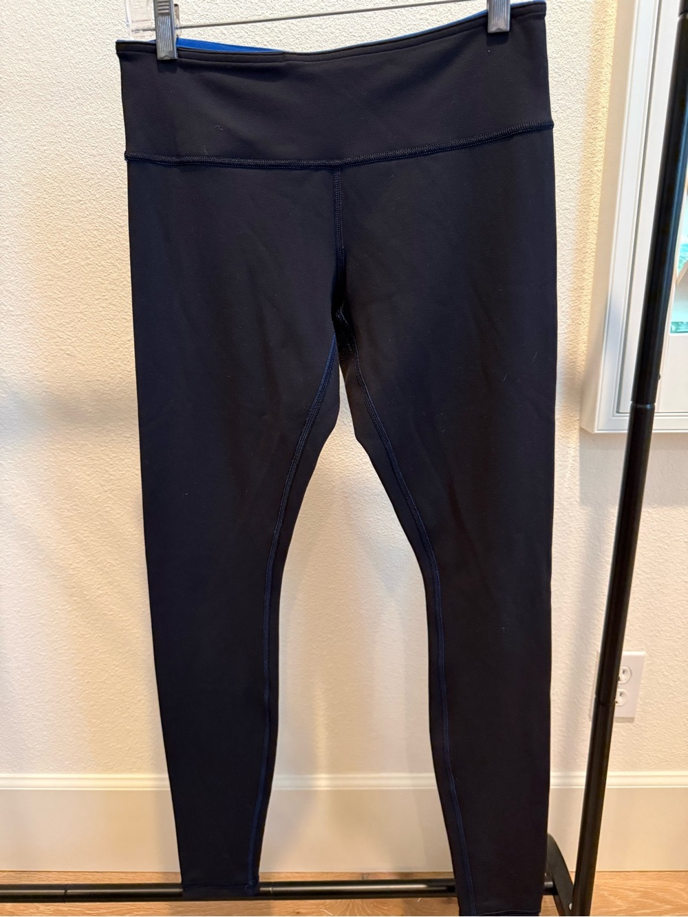 lululemon athletica reversible Black/Blue Leggings